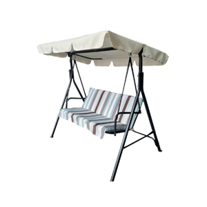 DONDOLO 3 POSTI MANY CM.170X110X153H GRIGIO JN026